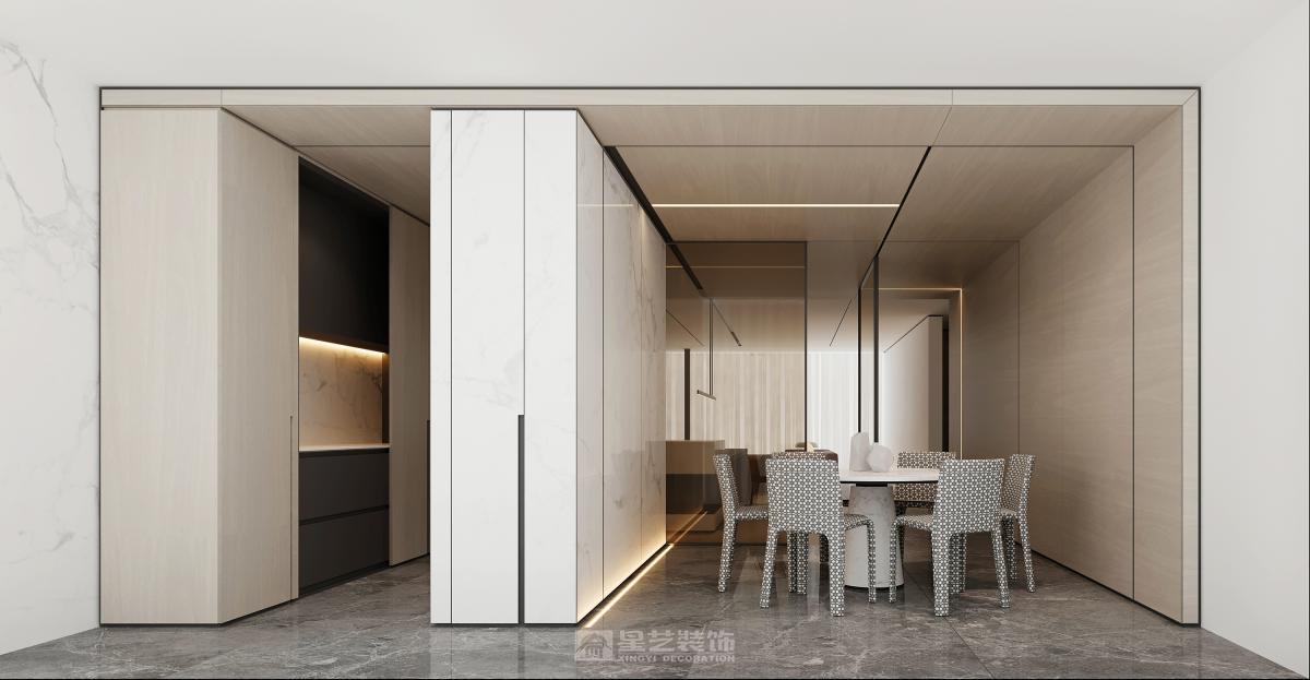 極簡風(fēng)大平層