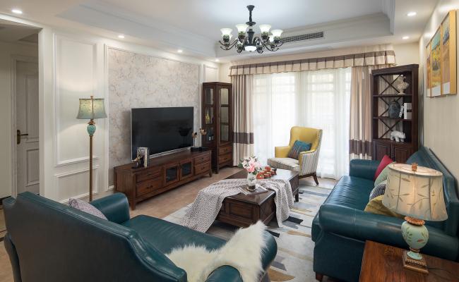 梵高藝術120㎡美式—李宅